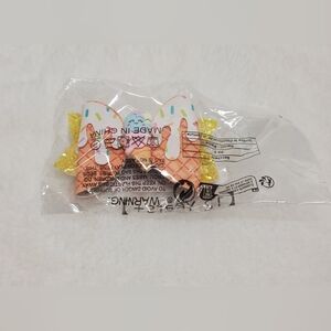 Nwt Colorful Yellow Ice Cream Hair Bow